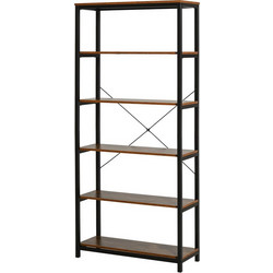 HOMCOM Βιβλιοθήκη 80x30x180cm 836-279