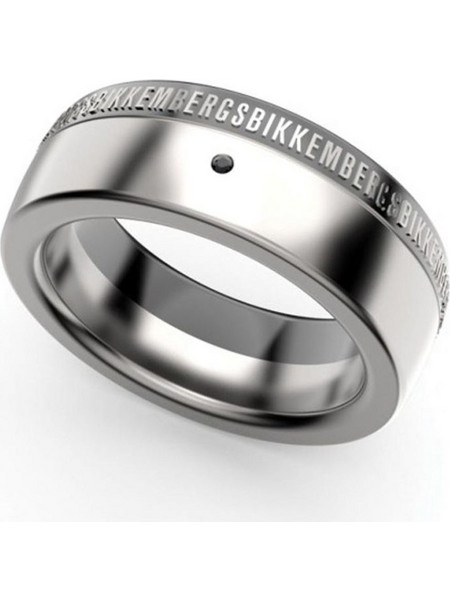 Bikkembergs Ανδρικό Δαχτυλίδι Βεράκι από Ατσάλι Ασημί BANR01WB