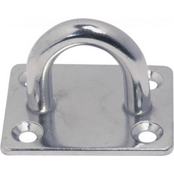 Μάπα με τετράγωνη πλάκα M8225 Inox A4 - B 35mm