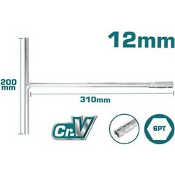 Total THTSW1206 Επαγγελματικό Ταφ Ίσιο 12mm