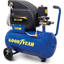 Goodyear 608001 Κομπρεσέρ Αέρος Ρεύματος 24lt 2hp