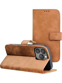 Forcell Tender Book Case iPhone 14 Pro - Brown
