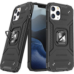 Wozinsky Ring Armor Back Cover Black (iPhone 14 Pro Max)