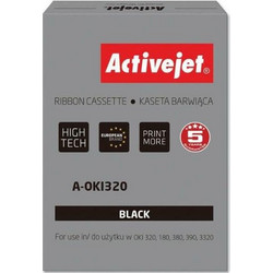 Συμβατή Μελανοταινία ActiveJet A-OKI320 1τμχ Black 9002303