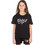 District75 Παιδικό T-Shirt Κοντομάνικο Μαύρο 123KGSS-698-071