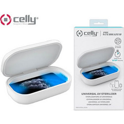 CELLY ΣΥΣΚΕΥΗ ΑΠΟΣΤΕΙΡΩΣΗΣ UV 5.5x12.2x20cm PROSTERILIZER2 ΛΕΥΚΗ
