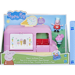 Hasbro Λαμπάδα Peppa Pig Adventures Ice Cream Truck