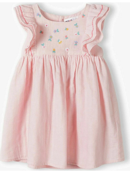 Minoti - Minoti Φόρεμα Double Fabric Embroidered (MARKET3)