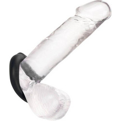 CalExotics Alpha Optimum Ring Ελαστικό Δαχτυλίδι Πέους & Όρχεων Σιλικόνης Μαύρο