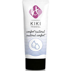 Kiki Travel Natural Comfort Λιπαντικό Gel Νερού Κόλπου & Πρωκτού 50ml