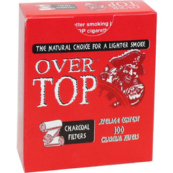 ΦΙΛΤΡΑ OVER TOP 8mm ΕΝΕΡΓΟΥ ΑΝΘΡΑΚΑ 100 ΤΕΜ