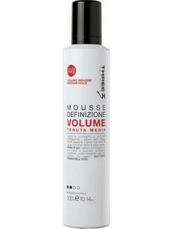 Tommy G Three Hair Care Volume Αφρός Μαλλιών για Όγκο 300ml