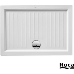 Ντουζιερα Roma 100 x 70 x 5,5 Παραλληλόγραμμη White A374121000 Roca