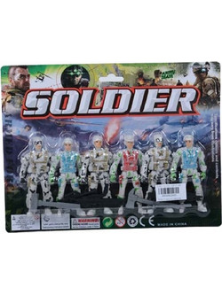 Gram Toys Στρατιώτες με Αξεσουάρ