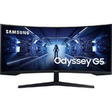 Samsung Odyssey G5 LC34G55TWWP Ultrawide VA HDR Curved Gaming Monitor 34" 3440x1440 QHD 165Hz 1ms