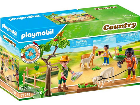 Playmobil Country Βόλτα Στην Εξοχή με τα Αλπακά για 4-10 Ετών 71251