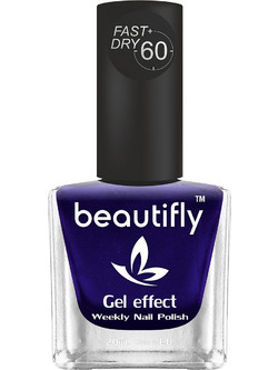 Beautifly Weekly Polish Gel Effect 580 Gloss Βερνίκι Νυχιών Μακράς Διαρκείας Quick Dry 20ml
