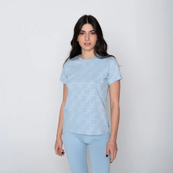 Fila Tracey Γυναικείο Αθλητικό T-Shirt Γαλάζιο S22WH040-245