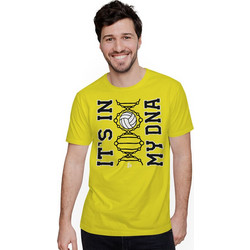 Its In My DNA Volleyball (Κοντομάνικο Ανδρικό / Unisex) - Lemon