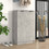 vidaXL Παπουτσοθήκη Ξύλινη Γκρι Μ59xΠ35xΥ100cm 811443