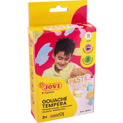 Jovi Τέμπερα 6 Χρώματα 35ml 3+ Pastel