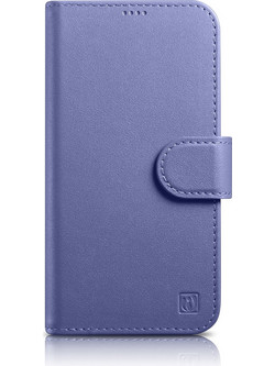 iCarer Anti-RFID Leather Wallet Light Violet / Light Purple (iPhone 14 Plus)