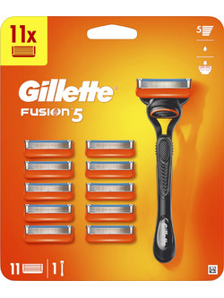 Gillette Fusion 5 Razor + Spare Parts 11τμχ