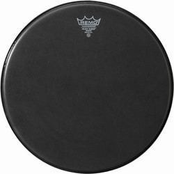 REMO Snare Side Black Suede Hazy Δέρμα για Drums