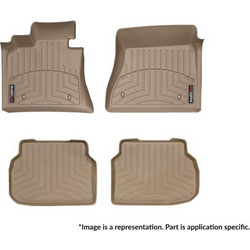 MERCEDES W203 C-CLASS 2001-2007 ΠΑΤΑΚΙΑ ΛΑΣΤΙΧΟ WEATHER TECH ΜΠΕΖ 4ΤΕΜ