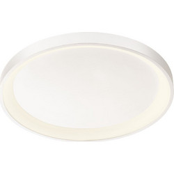 ΠΛΑΦΟΝΙΕΡΑ ΟΡΟΦΗΣ LED 40W 3000K (ΘΕΡΜΟ ΦΩΣ) 2460lm 3 STEP DIMMING SAND WHITE ICONIC 01-2666 REDO 6421381116936