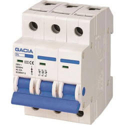 Ραγοδιακόπτης GACIA τριπολικός 3P 3x63A - 500-43607