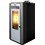Kalor Lara 12 Black Σόμπα Pellet Αερόθερμη 10.1kW