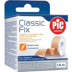 Pic Classic Fix Υφασμάτινη Επιδεσμική Ταινία 1.25cm x 5m