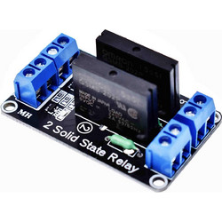 5V DC 2-Channel Solid-State Relay Board for Arduino