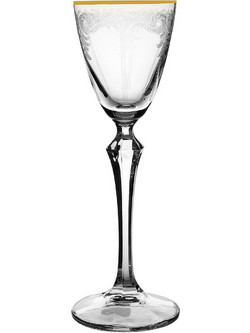 Crystalex Σετ Ποτήρια Λικέρ Κρυστάλλινα Κολωνάτα Elisabeth 70ml 6τμχ CLX08890023