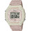 Casio Vintage Ψηφιακό Ανδρικό Ρολόι Χρονογράφος με Ροζ Καουτσούκ Λουράκι W-218HC-4A2VEF