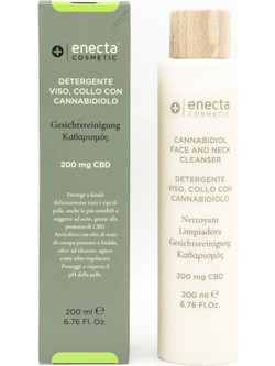 Enecta Cbd Καθαριστικό Προσώπου Κρέμα Καθαρισμού Προσώπου 200ml