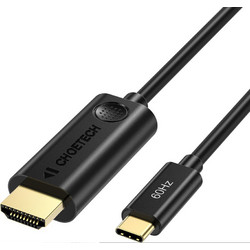Choetech Καλώδιο HDMI 2.0 HDMI Male to USB-C Male 1.8m Black