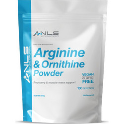 NLS Arginine & Ornithine Powder Unflavoured 150gr