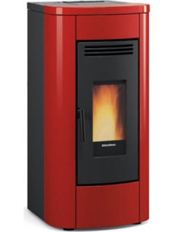 La Nordica Extraflame Klaudia Bordeaux Σόμπα Pellet Αερόθερμη 8kW