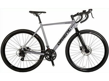 Orient Bikes Prime Gravel 2022 Ποδήλατο Δρόμου 28" Αλουμινίου με 14 Ταχύτητες και Δισκόφρενα Γκρι