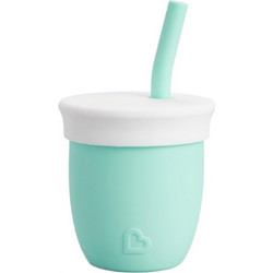 Munchkin C’est Silicone! Training Cup with Straw Mint 118ml