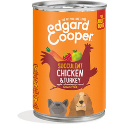 Edgard & Cooper Adult Grain Free with Chicken & Turkey 400gr