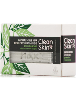 Clean Skin Green Tea Grains Σαπούνι Scrub Σώματος 100gr