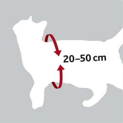 Trixie Ζώνη Ασφαλείας Γατών Κόκκινο 20-50cm 15mm Κωδικός: 28769244
