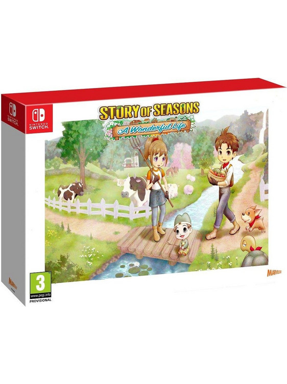 Story Of Seasons A Wonderful Life Limited Edition Nintendo Switch