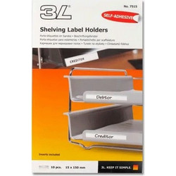Αυτοκόλλητες Θήκες 3L Shelving Labels 15x150mm 7515