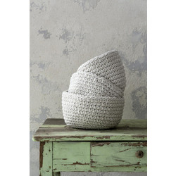 Καλάθι Αποθήκευσης 28x15cm Nima - Panier Ivory