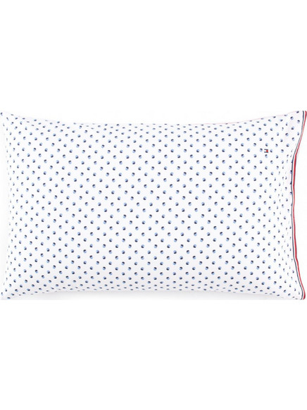 Μαξιλαροθήκη Oxford Tommy Hilfiger Marina Dots Μπλε 50x80