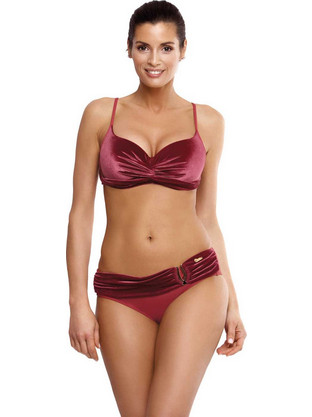 Marko Bikini Set με Ενίσχυση Μπορντό M-525